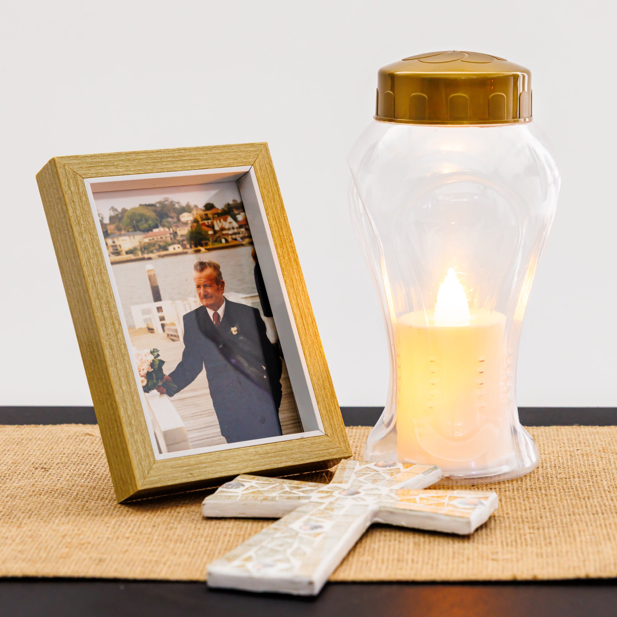 Memoria White LED Candle Light