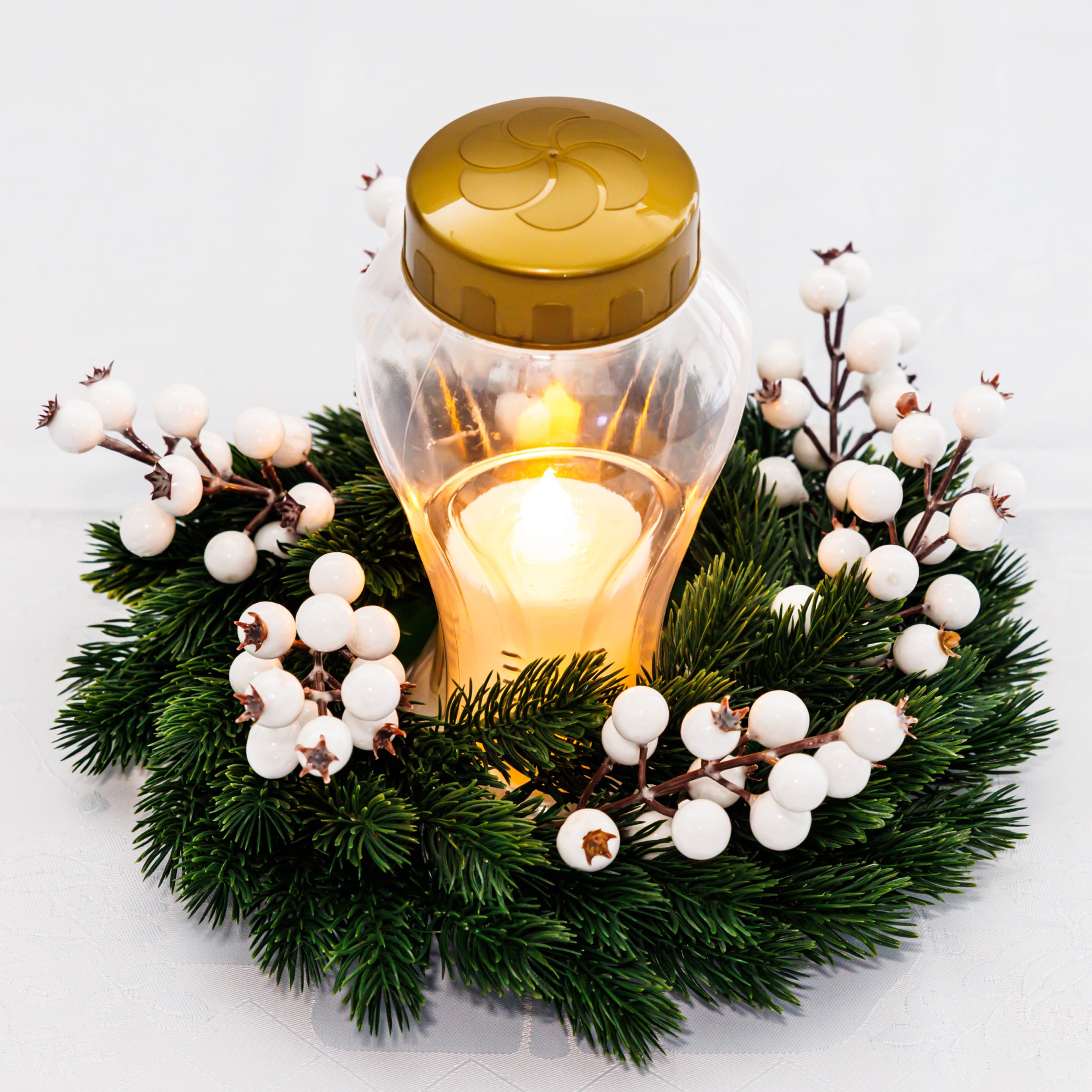 Memoria White LED Candle Light